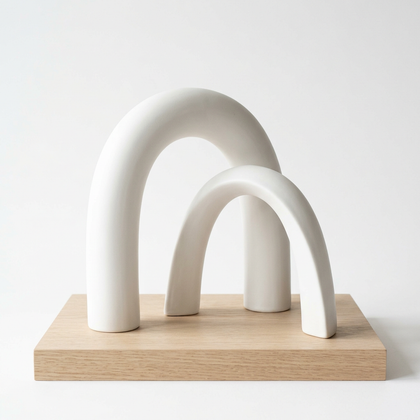 Offset Arch Table Sculpture