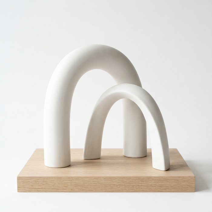 Offset Arch Table Sculpture